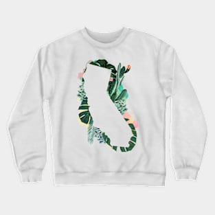 California Floral Crewneck Sweatshirt